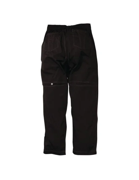 Pantalon de cuisine mixte Baggy Chef Works noir L