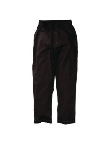 Pantalon de cuisine mixte Baggy Chef Works noir L