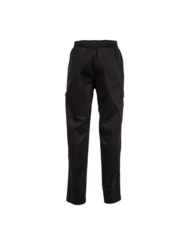 Pantalon de cuisine mixte Chef Works Slim Fit Cargo noir M