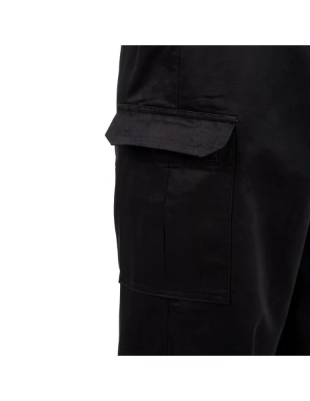 Pantalon de cuisine mixte Chef Works Slim Fit Cargo noir XXL