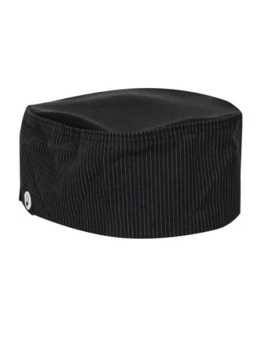 Calot de cuisine Cool Vent Chef Works finement rayé