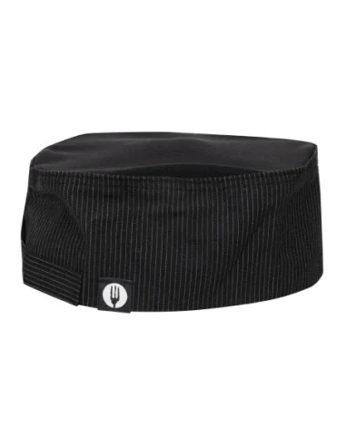 Calot de cuisine Cool Vent Chef Works finement rayé