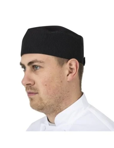 Calot de cuisine Cool Vent Chef Works finement rayé