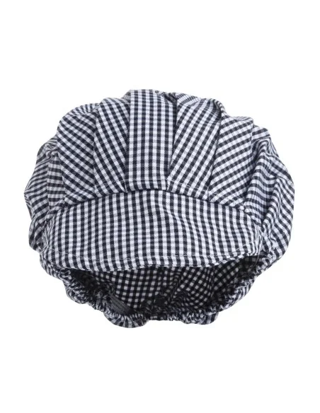 Charlotte à visière Whites carreaux bleus et blancs