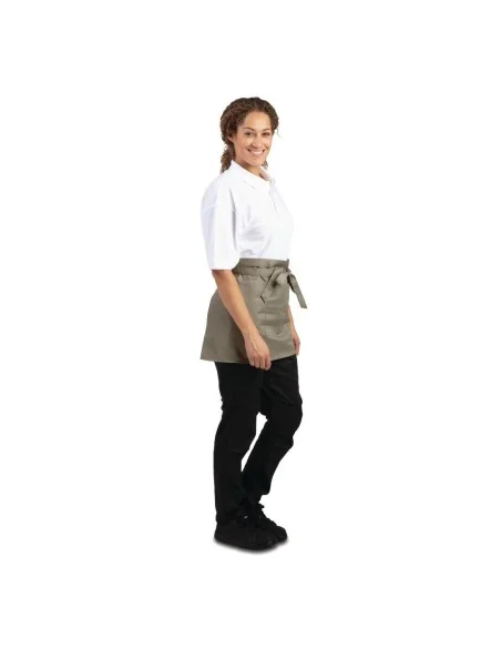 Tablier serveur court Whites olive
