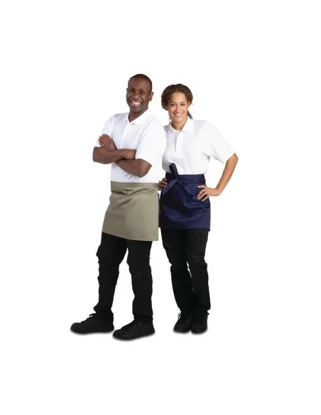 Tablier serveur court Whites olive