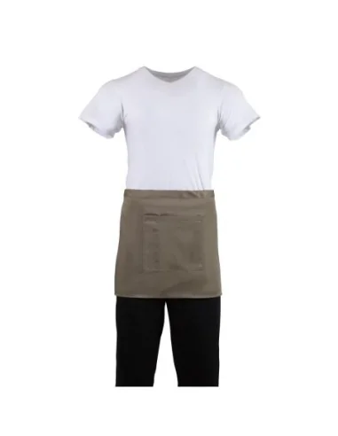 Tablier serveur court Whites marron clair