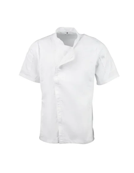 Veste de cuisine mixte Cool Vent Chef Works Urban Springfield blanche XL