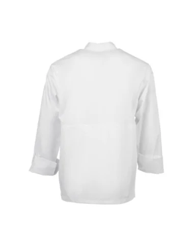 Veste de cuisine mixte blanche à manches longues Chef Works Calgary Cool Vents XL