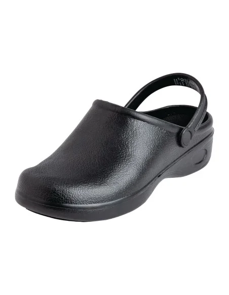 Sabots de cuisine noirs Nisbets Essentials 38/39