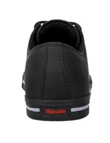 Baskets de sécurité noires en microfibre recyclée Slipbuster 40