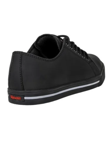 Baskets de sécurité noires en microfibre recyclée Slipbuster 45