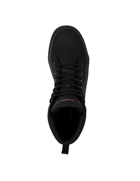 Baskets de sécurité montantes noires en microfibre recyclée Slipbuster 39