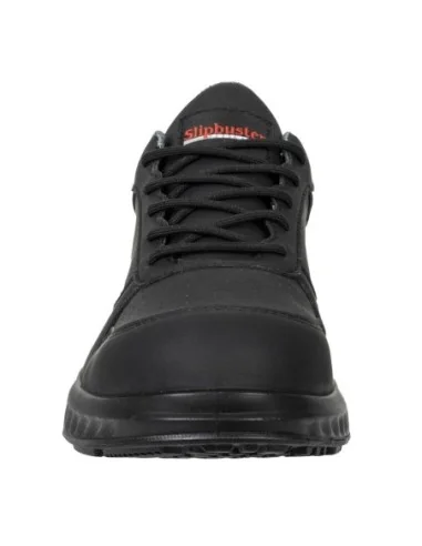 Baskets de sécurité noires en microfibre recyclée Slipbuster 38