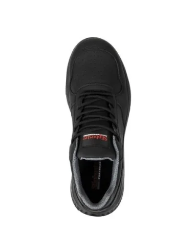 Baskets de sécurité noires en microfibre recyclée Slipbuster 42