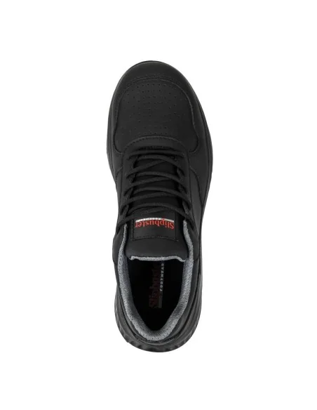Baskets de sécurité noires en microfibre recyclée Slipbuster 42
