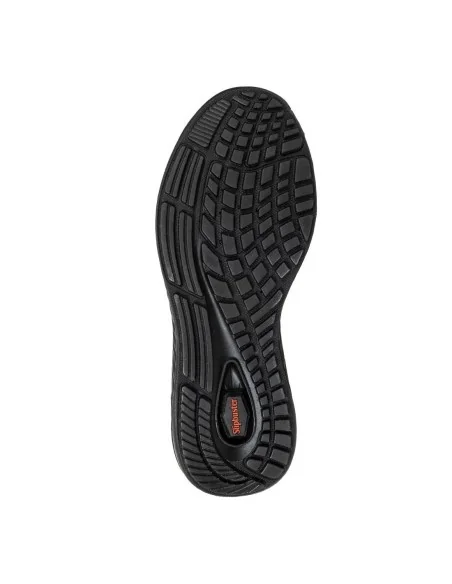 Baskets de sécurité noires en microfibre recyclée Slipbuster 44