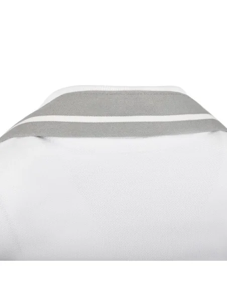 Tablier bavette rayé gris et blanc Whites