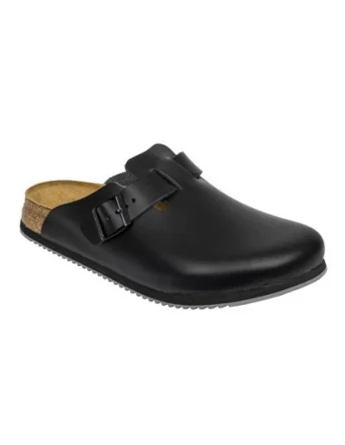 Sabots professionnels noirs Boston adhérence Birkenstock 42