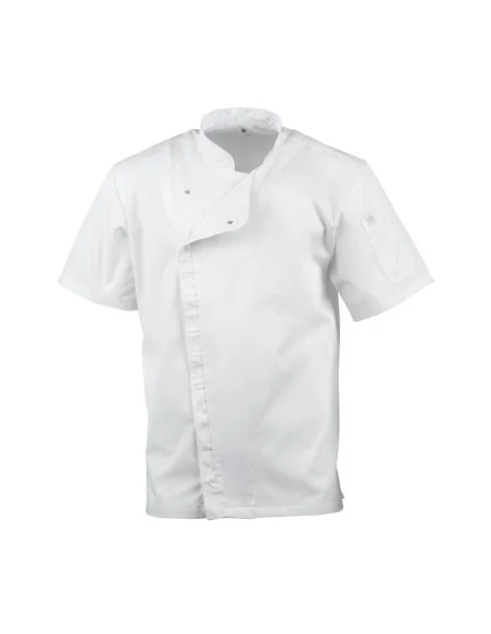 Veste de cuisinier à manches courtes Chef Works Cannes S