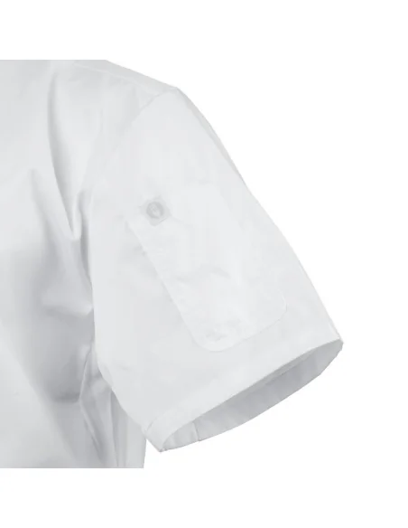 Veste de cuisinier à manches courtes Chef Works Cannes S