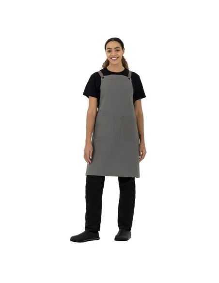 Tablier bavette en coton Southside kaki