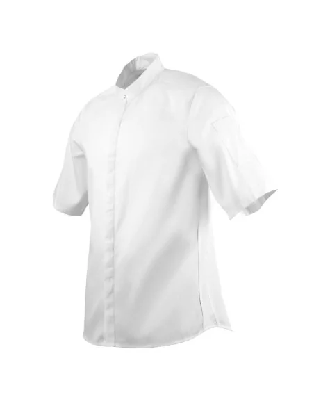 Veste col officier Southside blanche - Taille L