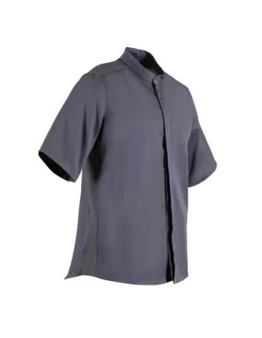 Veste col officier Southside gris anthracite - Taille S