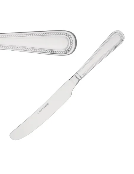 Couteau de table Olympia Bead manche solide (Lot de 12)