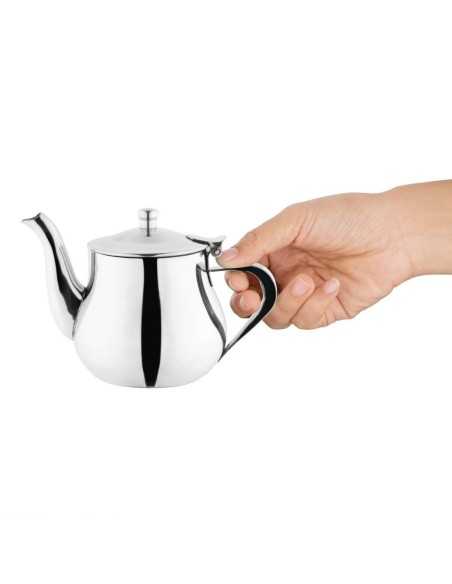 Théière marocaine en acier inoxydable Olympia 350ml