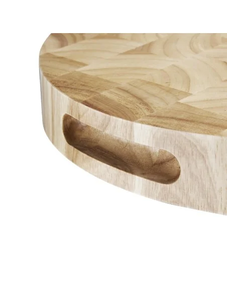 Planche à découper en bois ronde Vogue 400mm