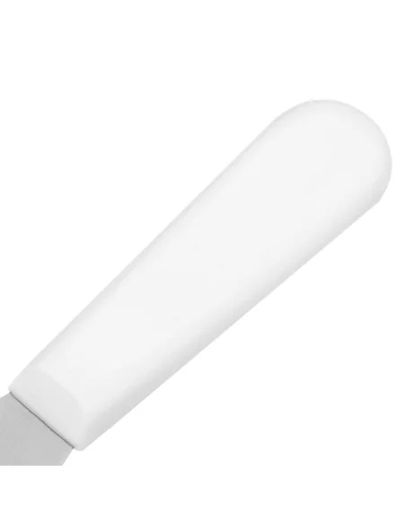 Couteau spatule droit Hygiplas blanc 100mm