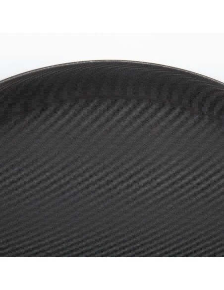 Plateau antidérapant en plastique Olympia Kristallon rond noir 356mm