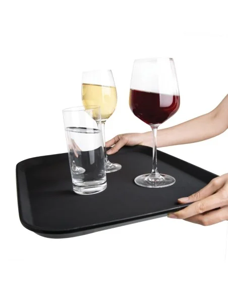 Plateau antidérapant en plastique Olympia Kristallon rectangulaire 356 x 457mm