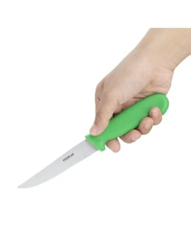 Couteau à légumes Hygiplas vert 100mm