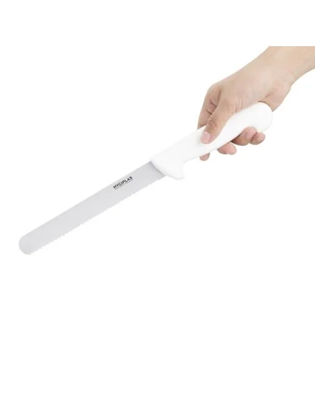 Couteau à pain Hygiplas blanc 205mm