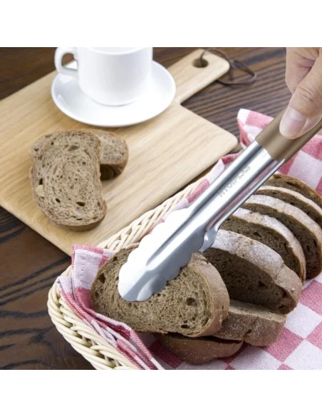 Pince de service à code couleur Hygiplas 300mm marron