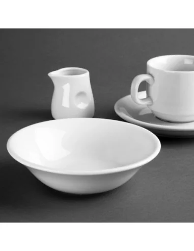 Bols à céréales blancs 150mm Olympia (Lot de 12)