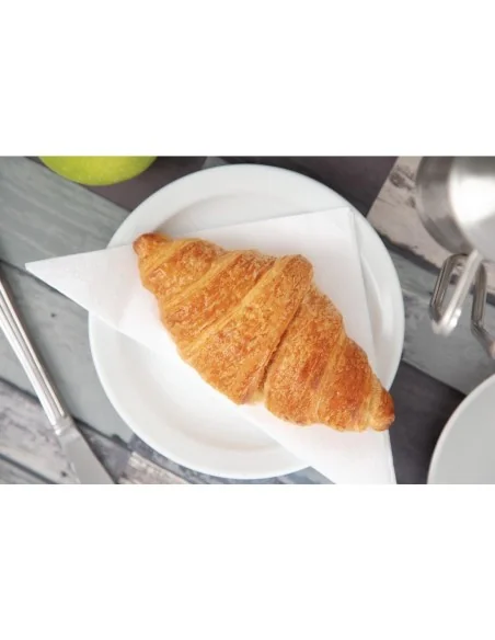 Assiettes à bord étroit blanches Olympia 150mm (Lot de 12)