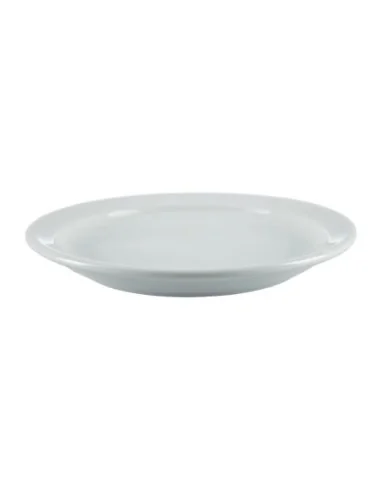 Assiettes à bord étroit blanches Olympia 150mm (Lot de 12)
