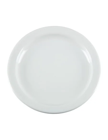 Assiettes à bord étroit blanches Olympia 150mm (Lot de 12)