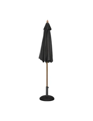 Parasol rond Bolero noir 3m