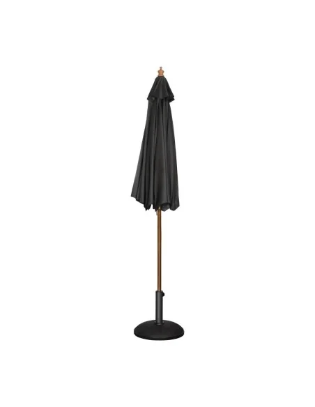 Parasol rond Bolero noir 3m