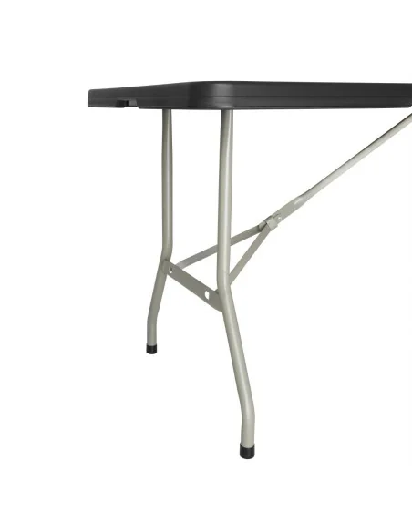 Table pliable au centre Bolero noire 1829mm