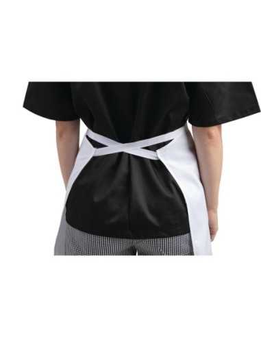 Tablier bavette Whites blanc