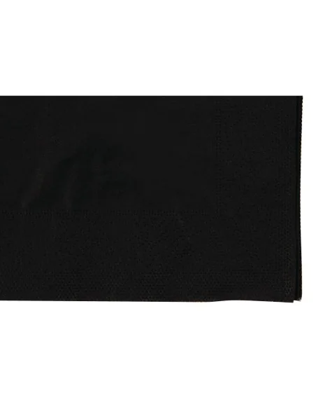Serviettes cocktail noires 250mm (Lot de 2000)
