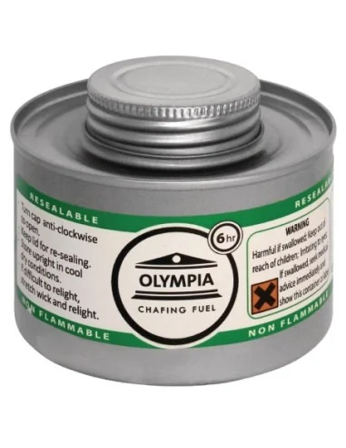 Combustible liquide Olympia 6 heures (Lot de 12)