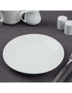 Assiettes à bord large Olympia Athena 228mm (Lot de 12) 2