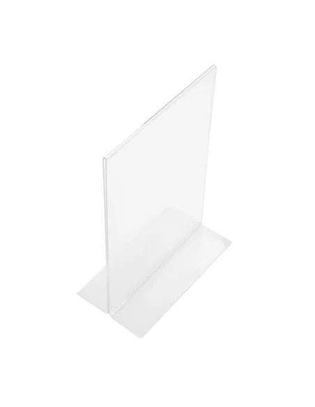 Porte-menu vertical en acrylique Olympia A5