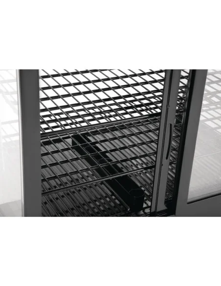 Vitrine réfrigérée de comptoir 100L Polar Série C noire